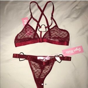 Sugars thrillz bonbon lingerie set